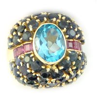 Ring Medea Woman in Gold Topazio TREA G-14 - TREA G-17